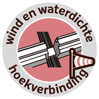 wind- en watervaste hoekverbinding