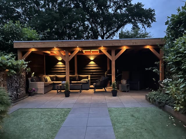 Overkapping plat dak – Outback