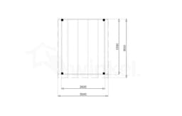 Douglas Overkapping Budget 300x350 - Outback - OBDE300350 - 300x350