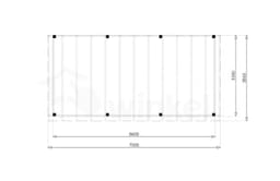 Douglas Overkapping Budget 700x350 - Outback - OBDE700350 - 700x350