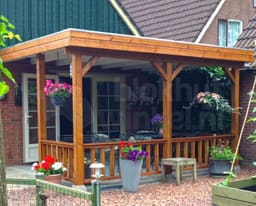 Aanbouw veranda Outback Geïmpregneerde Aanbouw Veranda 300x300 - Outback - OAV300x300 - 300x300
