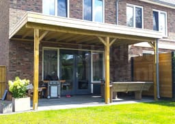 Houten Outback Geïmpregneerde Aanbouw Veranda 300x300