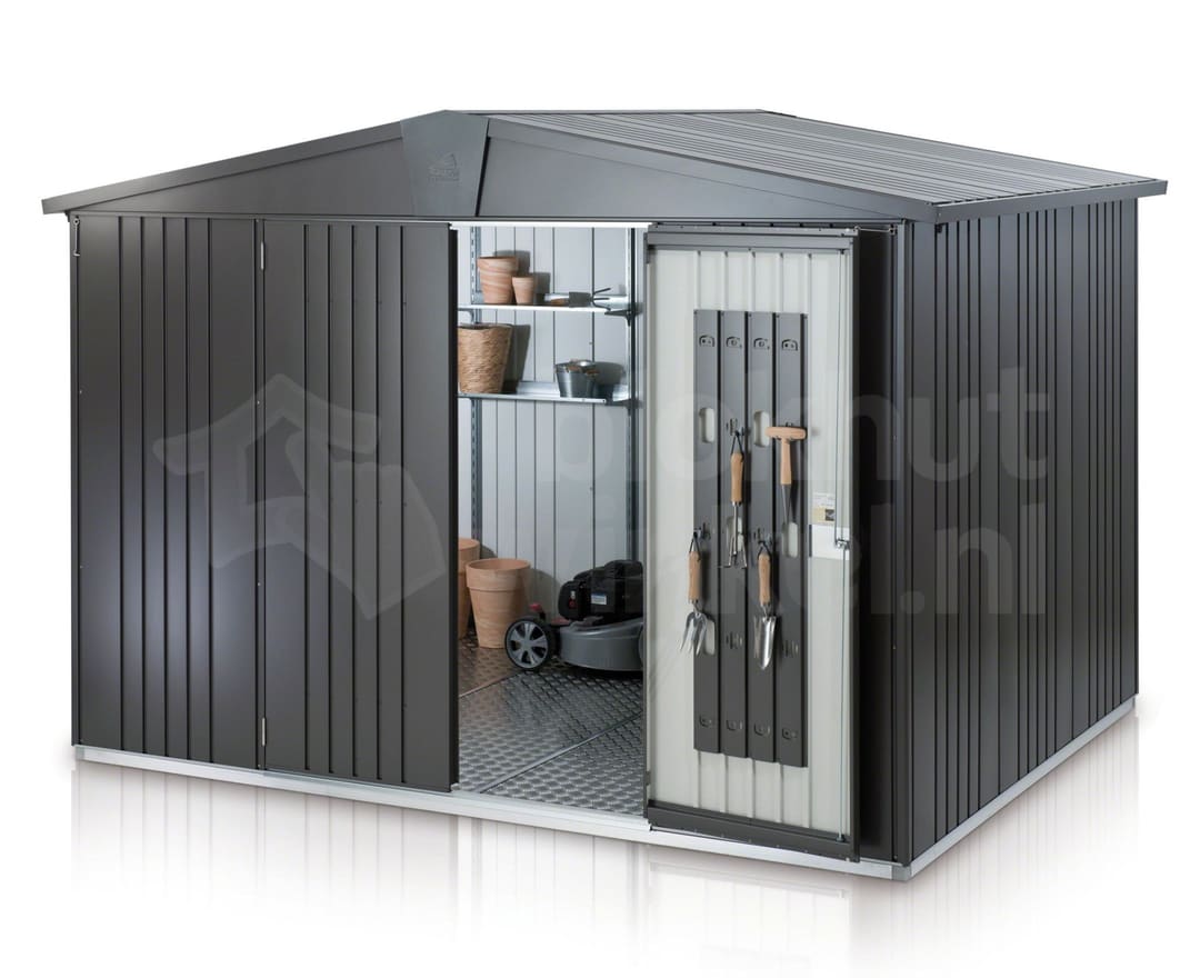 Biohort metalen tuinhuis Europa 6