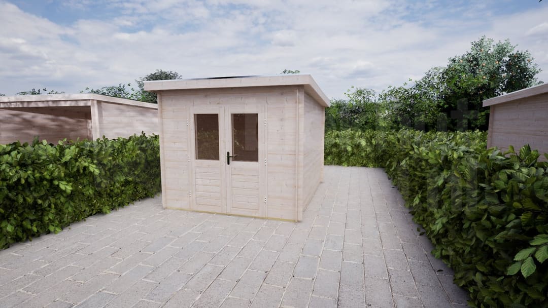 Blokhut Camelia 250x300 | Inclusief EPDM, fundamentbalken en bezorging! - BHW Select - BL282530N0020 - 270x320