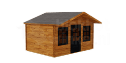 blokhut Filzmoos geïmpregneerd - Luxhouse - S6-DI - 420x320