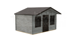 blokhut Filzmoos geïmpregneerd - Luxhouse - S6-DI - 420x320