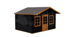 blokhut Filzmoos geïmpregneerd - Luxhouse - S6-DI - 420x320