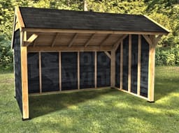 kapschuur Woodvision Kapschuur Comfort 400x250 geïmpregneerd incl. GRATIS shingles t.w.v. € 140,- - Woodvision - 44540 - 405x322