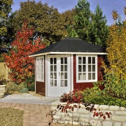 Lugarde tuinhuis Fifth Avenue 240x300 V9 geïmpregneerd