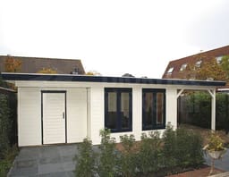Lugarde tuinhuis Prima Jennifer 300x600 geïmpregneerd