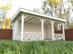 luxe veranda Lugarde Veranda Amsterdam 700x400 geïmpregneerd - Lugarde - LUAM700400-DI - 720x420
