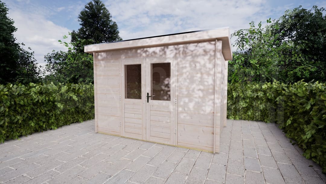 Blokhut Magnolia 300x200 | Inclusief EPDM, fundamentbalken en bezorging! - BHW Select - BL283020N0020 - 320x220