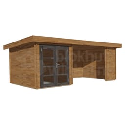 Luxhouse blokhut Messina geïmpregneerd