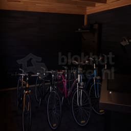 actie blokhut plat dak New Jersey 450x450 geïmpregneerd - Luxhouse - FFNJ450450-DI - 450x450
