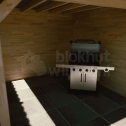actie blokhut plat dak New Jersey Lounge 200x250 - Luxhouse - FFNJLO200250 - 200x250