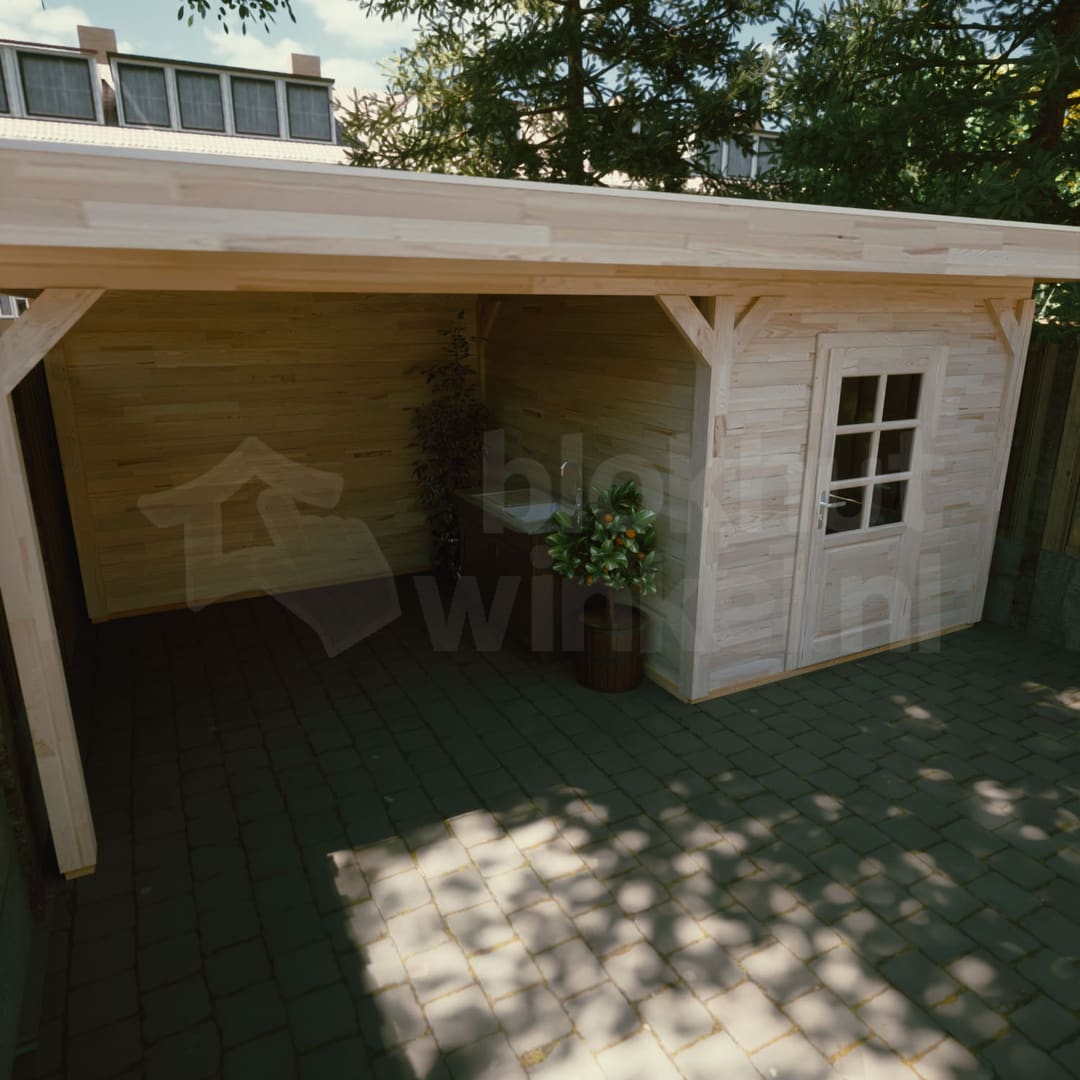 actie blokhut plat dak New Jersey Lounge 250x250 - Luxhouse - FFNJLO250250 - 250x250
