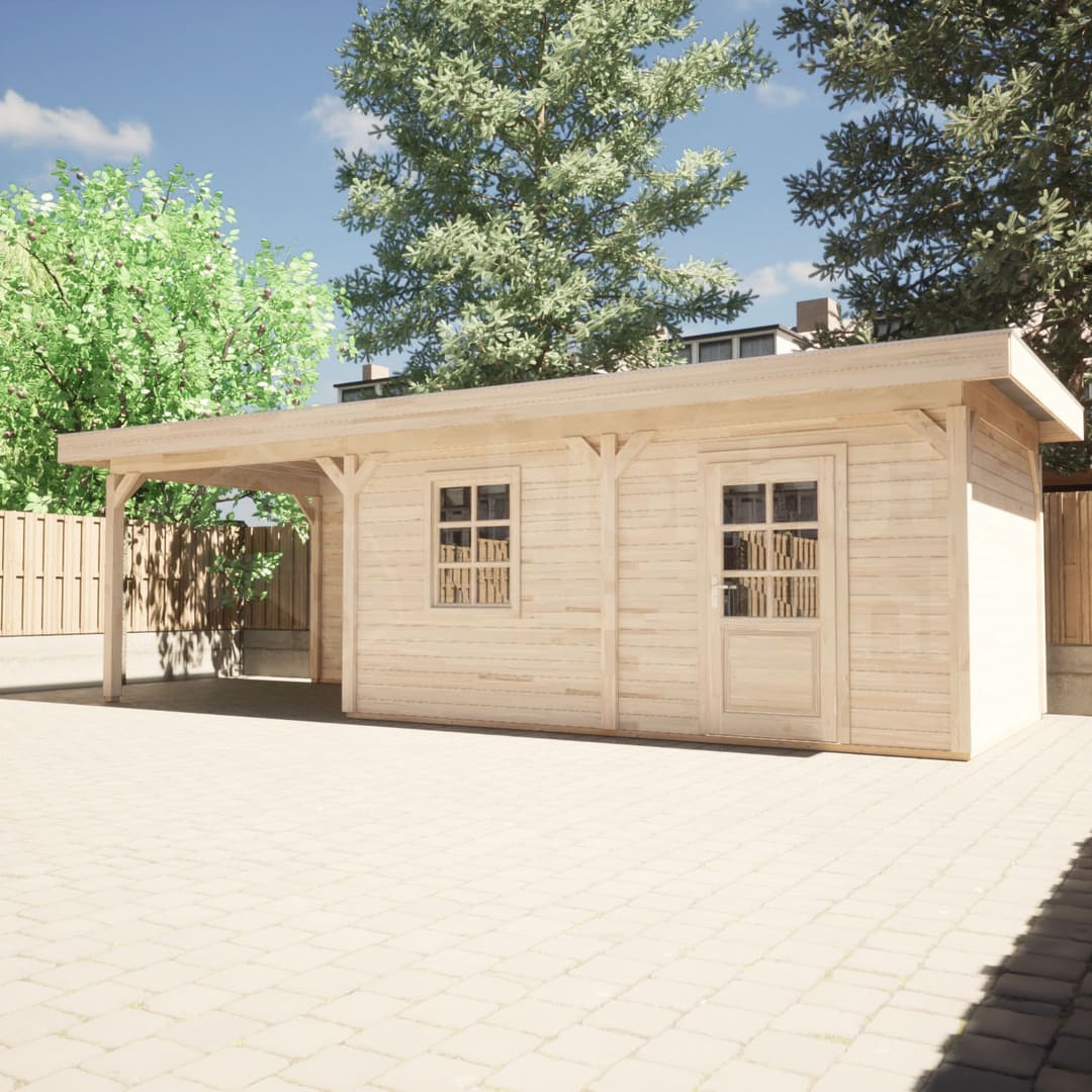 actie blokhut plat dak New Jersey Lounge 500x450 - Luxhouse - FFNJLO500450 - 500x450