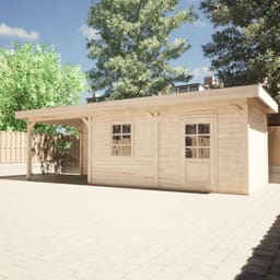 actie blokhut plat dak New Jersey Lounge 500x450 - Luxhouse - FFNJLO500450 - 500x450