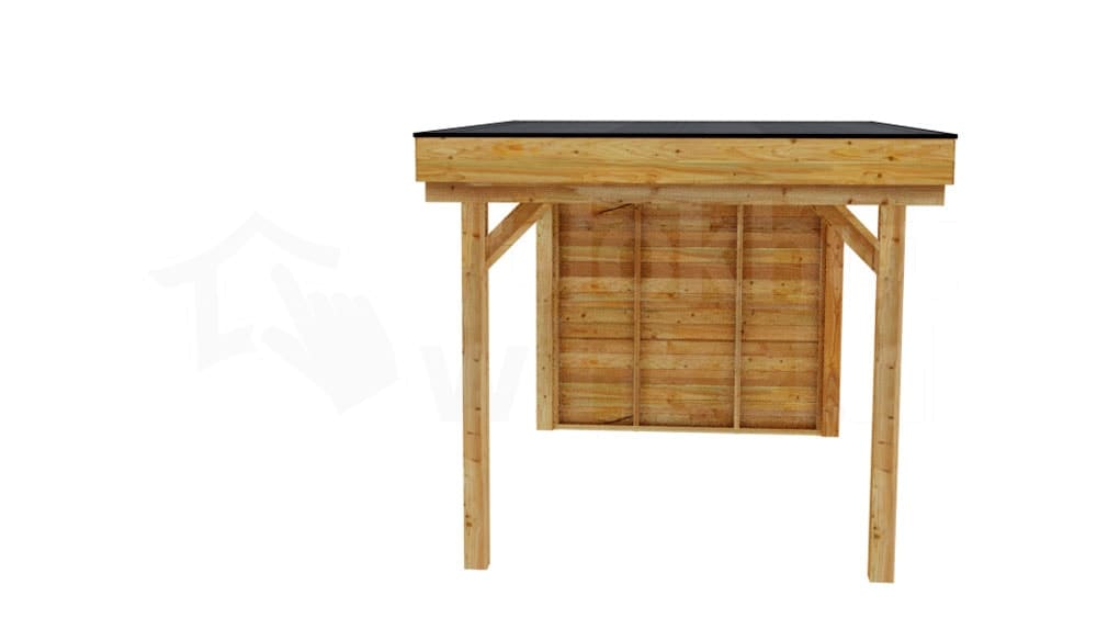 vrijstaande zelfbouw douglas veranda Outback Douglas Vrijstaande Veranda 300x450 - Outback - ODVV300x450 - 300x450