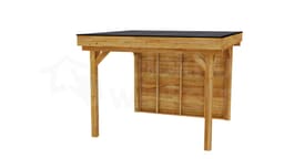 vrijstaande zelfbouw douglas veranda Outback Douglas Vrijstaande Veranda 350x350 - Outback - ODVV350x350 - 350x350
