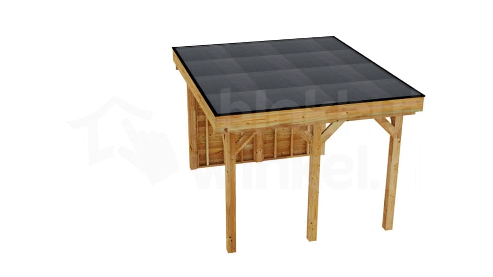 vrijstaande zelfbouw douglas veranda Outback Douglas Vrijstaande Veranda 350x400 - Outback - ODVV350x400 - 350x400