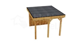 vrijstaande zelfbouw douglas veranda Outback Douglas Vrijstaande Veranda 350x400 - Outback - ODVV350x400 - 350x400