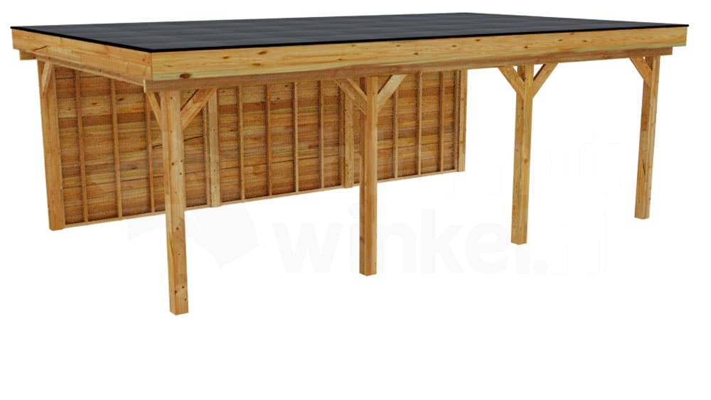 vrijstaande zelfbouw douglas veranda Outback Douglas Vrijstaande Veranda 750x450 - Outback - ODVV750x450 - 750x450
