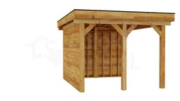 vrijstaande zelfbouw douglas veranda Outback Douglas Vrijstaande Veranda 350x400 - Outback - ODVV350x400 - 350x400