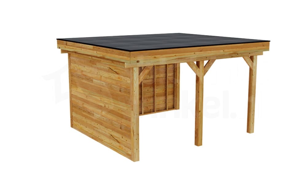 vrijstaande zelfbouw douglas veranda Outback Douglas Vrijstaande Veranda 450x400 - Outback - ODVV450x400 - 450x400