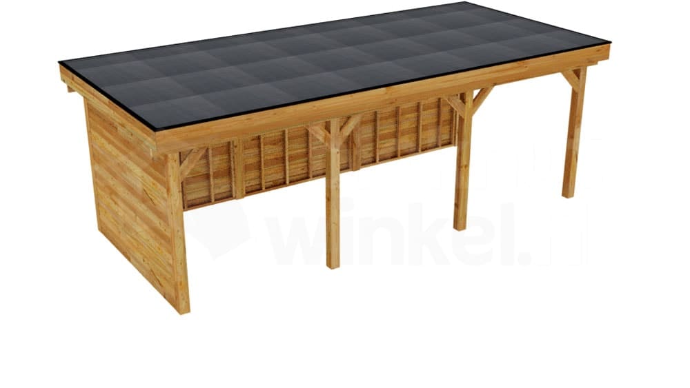vrijstaande zelfbouw douglas veranda Outback Douglas Vrijstaande Veranda 750x350 - Outback - ODVV750x350 - 750x350