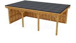 vrijstaande zelfbouw douglas veranda Outback Douglas Vrijstaande Veranda 750x450 - Outback - ODVV750x450 - 750x450