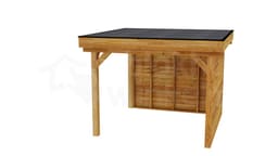 vrijstaande zelfbouw douglas veranda Outback Douglas Vrijstaande Veranda 350x350 - Outback - ODVV350x350 - 350x350