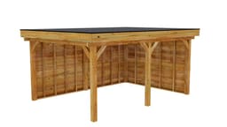 vrijstaande zelfbouw douglas veranda Outback Douglas Vrijstaande Veranda 550x400 - Outback - ODVV550x400 - 550x400