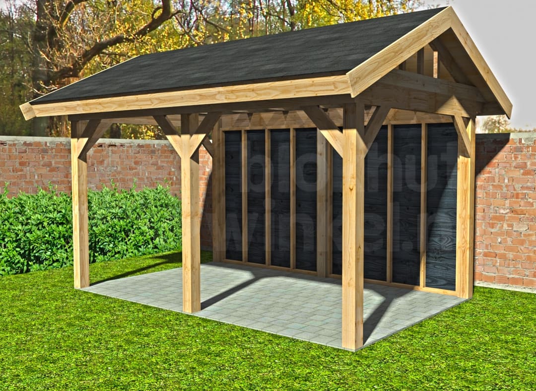 douglas veranda met zadeldak Outback Douglas Veranda Zadeldak 2000x500 - Outback - ODVZ2000x500 - 2000x500
