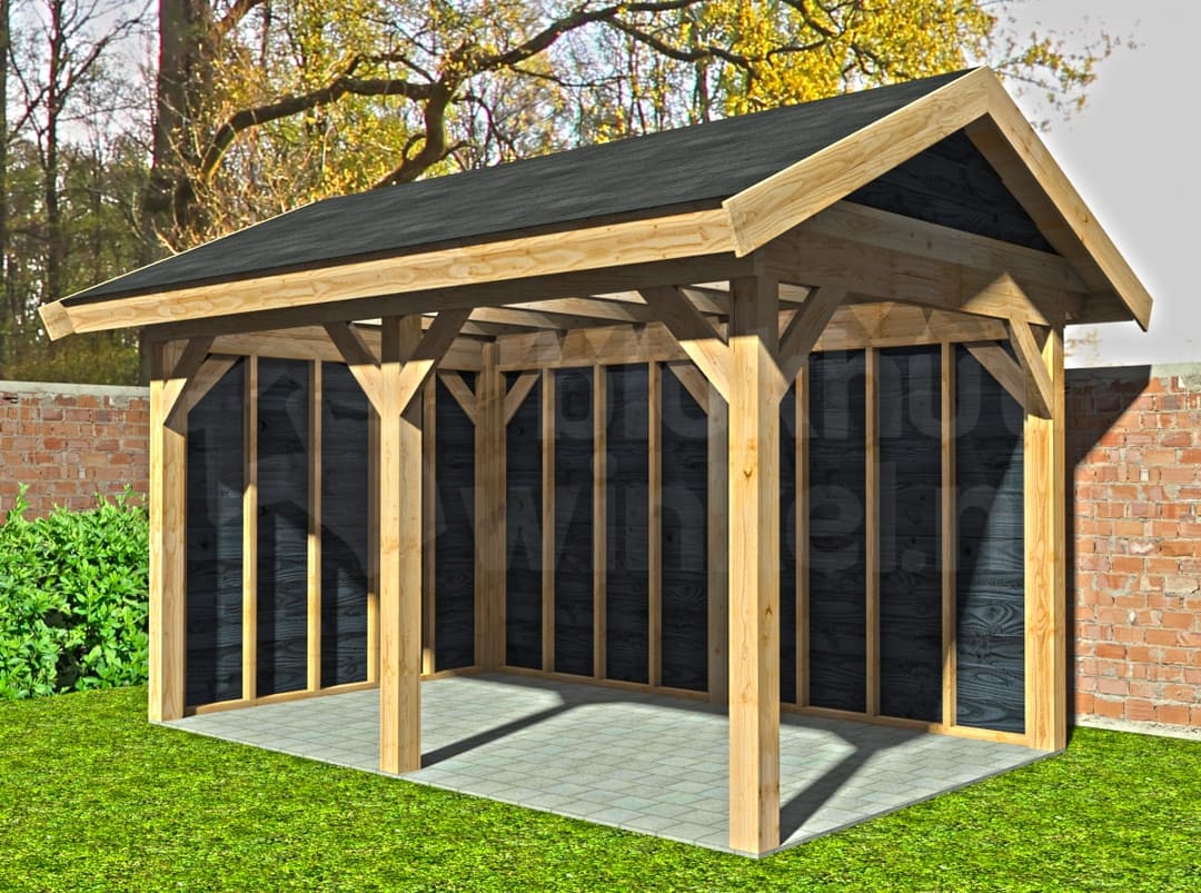 douglas veranda met zadeldak Outback Douglas Veranda Zadeldak 2000x500 - Outback - ODVZ2000x500 - 2000x500