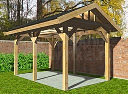douglas veranda met zadeldak Outback Douglas Veranda Zadeldak 2000x500 - Outback - ODVZ2000x500 - 2000x500