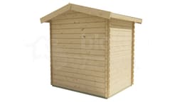 tuinhuis Blokhut Irina geïmpregneerd | Inclusief fundamentbalken, shingles, startset, ramen en deuren en bezorging! - Tuindeco - 40.0165-DI - 200x155
