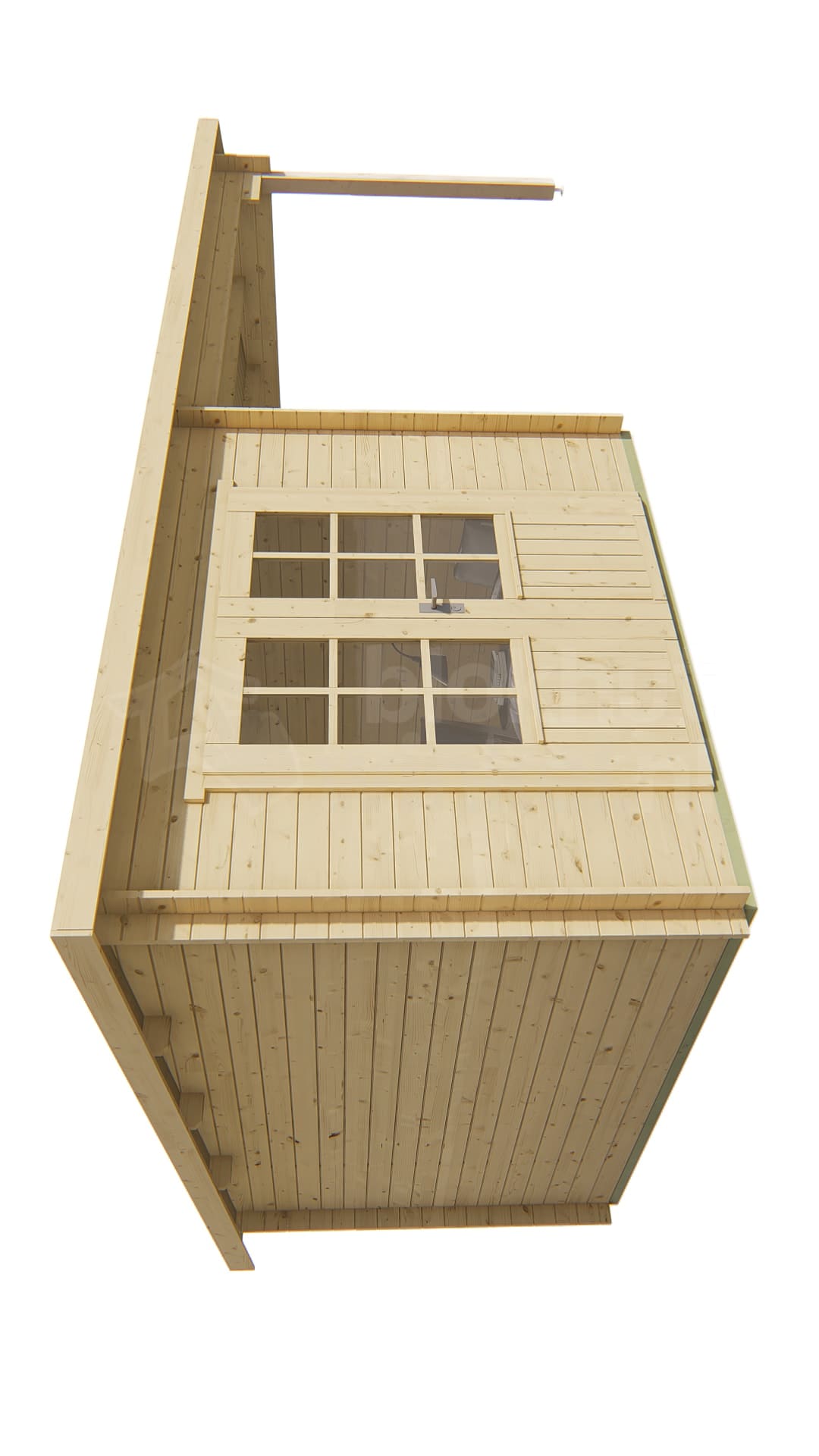 blokhut Blokhut Chappo | Inclusief fundamentbalken, easyroofing, startset en bezorging! - Tuindeco - 40.0194 - 300x300
