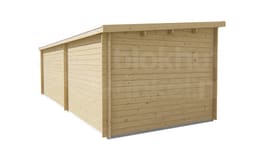 tuindeco actieblokhut Blokhut Charlotta | Inclusief fundamentbalken, easyroofing, startset en bezorging! - Tuindeco - 40.0198 - 300x300