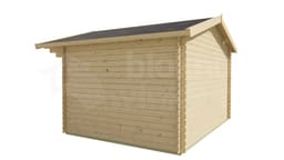 tuinhuis Blokhut Ingmar | Inclusief fundamentbalken, shingles, startset en bezorging! - Tuindeco - 40.0600 - 380x300