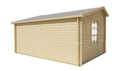 tuindeco actieblokhut Blokhut Tane geïmpregneerd | Inclusief fundamentbalken, shingles, startset en bezorging! - Tuindeco - 40.0899-DI - 480x350