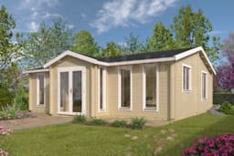 blokhut Blokhut Mullingar Geïmpregneerd | Inclusief fundamentbalken, shingles, startset en bezorging! - Tuindeco - 40.7310-DI - 850x790
