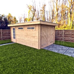 actie garage Garage Lincoln 350x500 geïmpregneerd - ProWood - PWLI350500-DI - 370x520