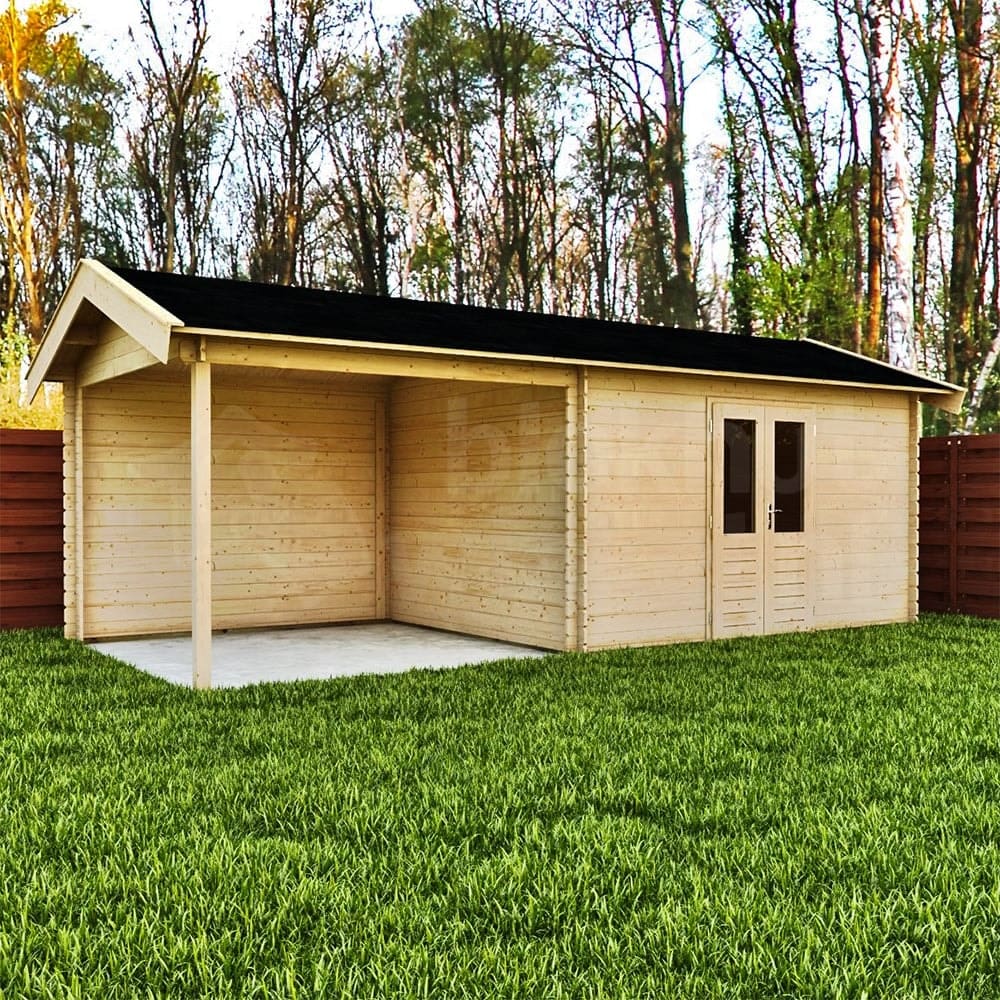 actie blokhut Norfolk Lounge 400x250 - ProWood - PWNFLO400250 - 420x270
