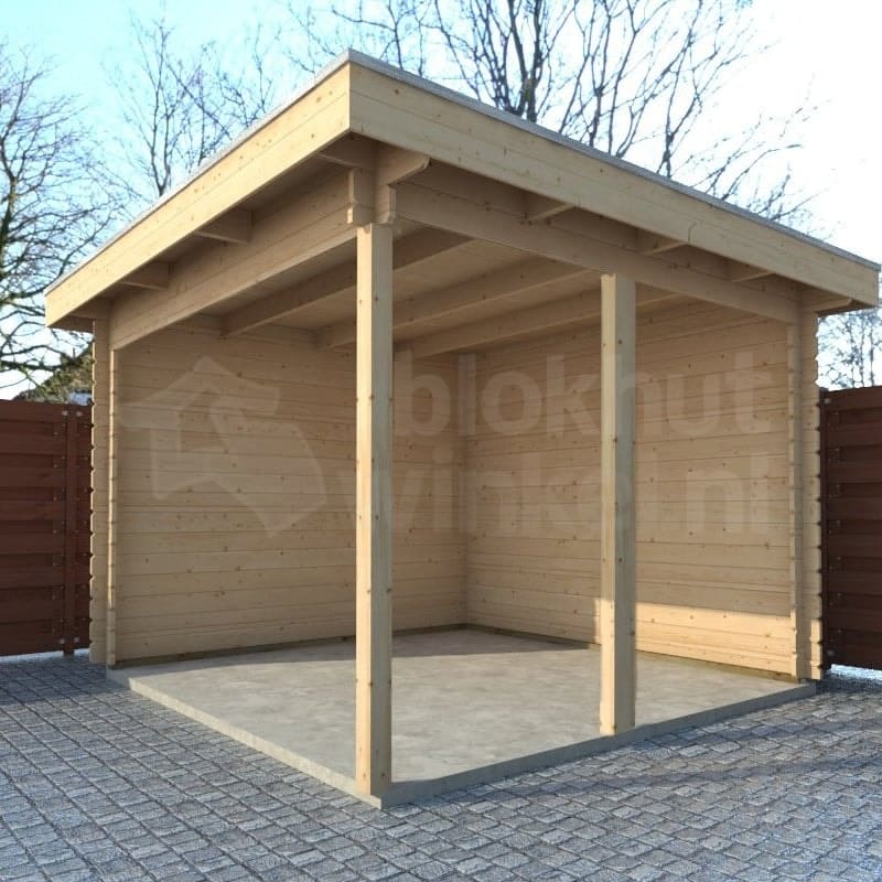 veranda Prowood veranda zwolle 400x250 geïmpregneerd - ProWood - PWZW400250-DI - 420x270