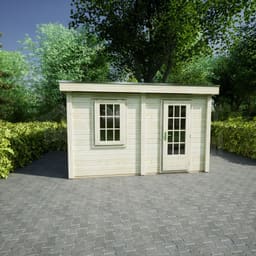 actie blokhut plat dak Oxfordshire 388x388 - ProWood - PWO388388 - 388x388