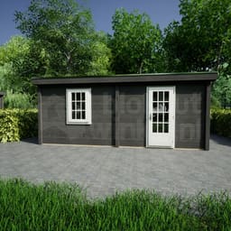 actie blokhut plat dak Oxfordshire 588x338 geïmpregneerd - ProWood - PWO588338-DI - 588x338