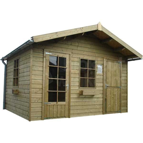 Woodford houtskeletbouw tuinhuis Cardiff 400x400