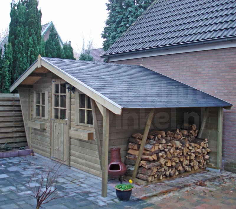 Woodford houtskeletbouw tuinhuis Chicago 450x500