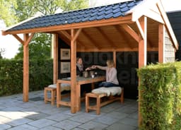Woodvision Kapschuur Comfort 500x250 geïmpregneerd 